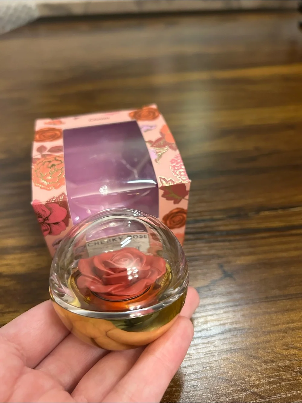 New Winky Lux Cheeky Rose cream blush shade Crown